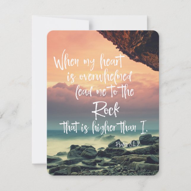 Confortable verso de la biblia de los salmos (Anverso)