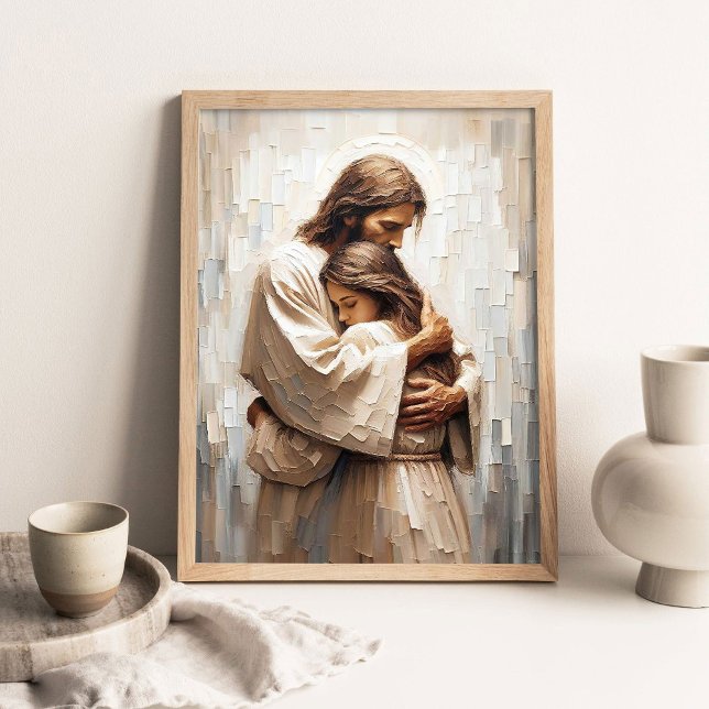 Conforto con Él, Arte Cristiano para Pared, Jesús  (Subido por el creador)