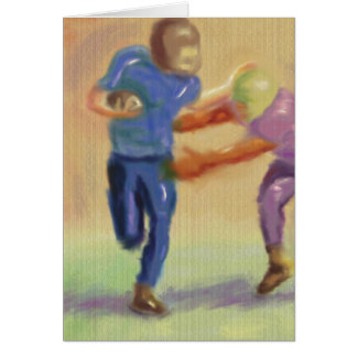 Confrontación del fútbol