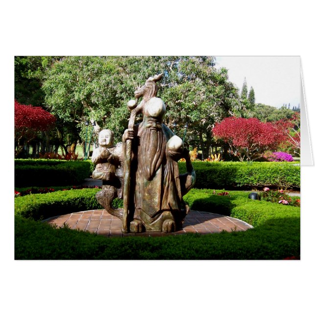 Confucio en la isla hawaiana, Lanai (Anverso (Horizontal))