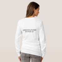 Confusión del calor en camiseta larga de la manga