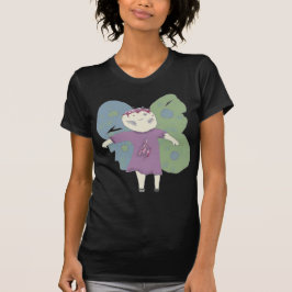 Confuzzled Fae - la camiseta de las mujeres de