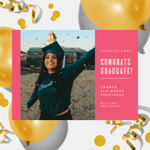 CONGRAMAS MINIMALISTAS MODERNOS INVITACIÓN GRADUAD