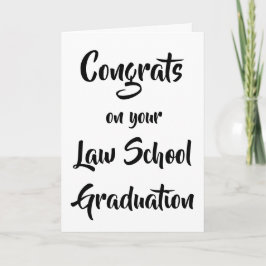 Congrats en su tarjeta de la graduación del