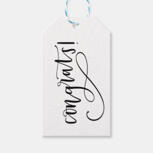 ¡Congrats! - Etiqueta del regalo