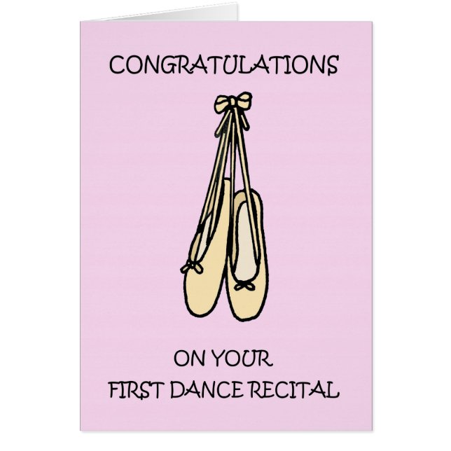 Congratulations on Your First Dance Recital (Frente)