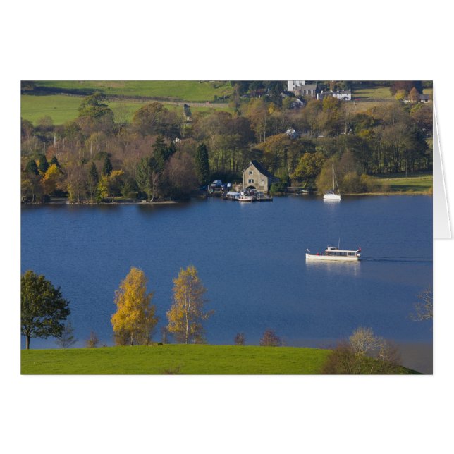 Coniston Water, Distrito de los Lagos, Cumbria, In (Anverso (Horizontal))