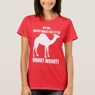 Conjetura qué día es camiseta del camello del d