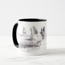 ¿Conjetura qué? ¡Extremo del pollo! Taza blanco y