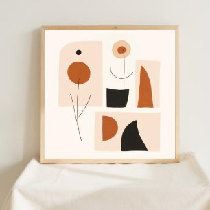 Conjunto de Arte de Línea Geométrica Femenina V