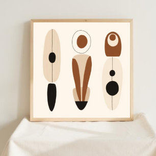 Conjunto de Arte de Línea Geométrica Femenina XXL