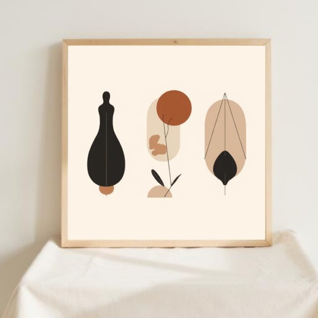 Conjunto de Arte de Líneas Geométricas Femeninas I (Subido por el creador)