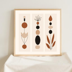 Conjunto de Arte Geométrico Femenino XX