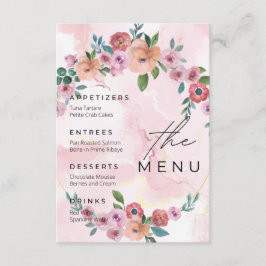 Conjunto de Boda: El Menú