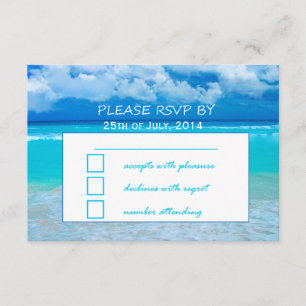 Conjunto de Bodas oceánicos 1 - RSVP
