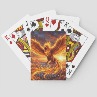 conjunto de cartas de juego Phoenix Custom