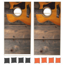 Conjunto de Cornhole de Guitarra Acústica