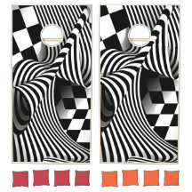 Conjunto de Cornhole de OP ART