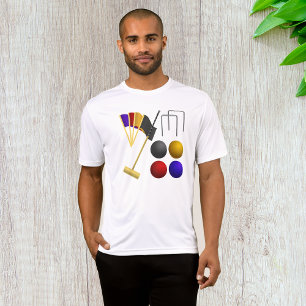 Conjunto de Croquet Camiseta Activa Hombres