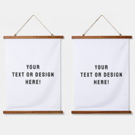 Conjunto de dos tapices colgantes Personalizados