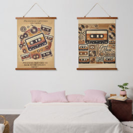 Conjunto de dos tapices de pared