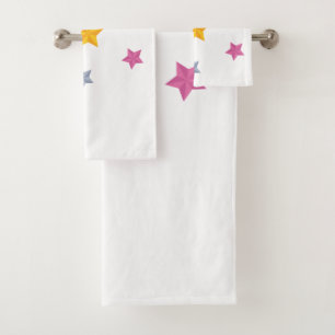 Conjunto de estrellas de color