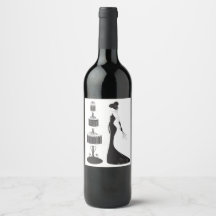 Conjunto de etiquetas de alimentos y bebidas
