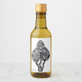 Conjunto de etiquetas de alimentos y bebidas