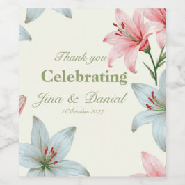 Conjunto de etiquetas de alimentos y bebidas