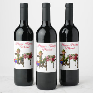 Conjunto de etiquetas de alimentos y bebidas para 