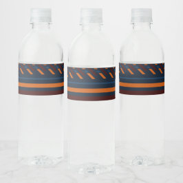Conjunto de etiquetas de botellas de agua para ali