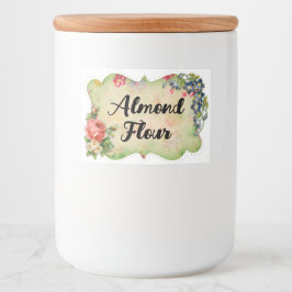 Conjunto de etiquetas de comida y bebida del país 