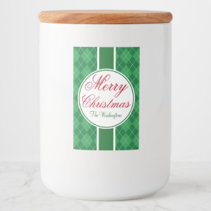 Conjunto de etiquetas de comida y bebida verde fes