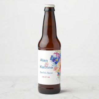 Conjunto de Etiquetas para Botella de Cerveza Bold