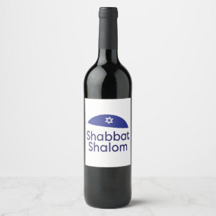 Conjunto de etiquetas Shalom de Shabbat