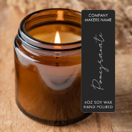 Conjunto de etiquetas verticales delgadas de la va