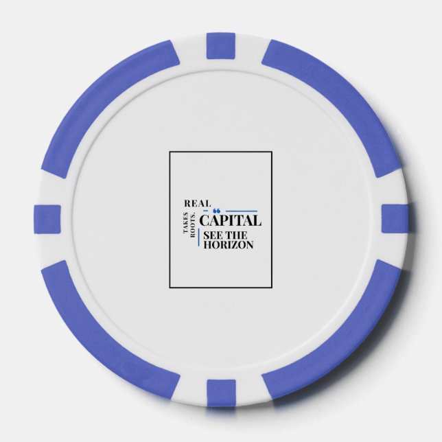 Conjunto de fichas de póquer para inversores (Anverso)