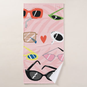 Conjunto de gafas de sol de moda al estilo persona