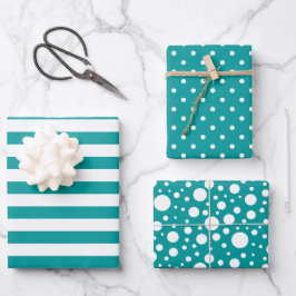 Conjunto de hojas de papel de ajuste de patrones v