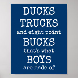 Conjunto de impresión de cartel de lo que están he