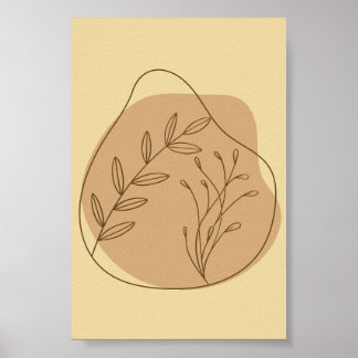 Conjunto de Impresiones de Arte de Pared Abstracto