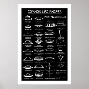 Conjunto de impresiones de arte OVNI Diseños de pl