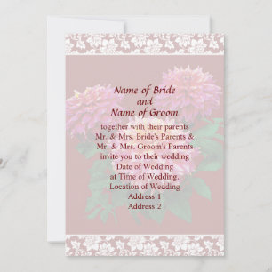 Conjunto de Invitación de Boda Dahlia Kidds Climax