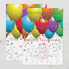 conjunto de invitaciones de boda de primavera