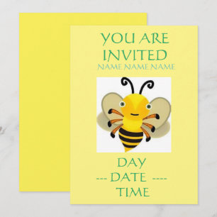 conjunto de invitaciones de cumpleaños para niños