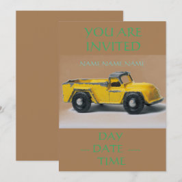 conjunto de invitaciones de cumpleaños para niños