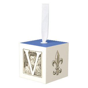 Conjunto de ornamentos de bloques de alfabetos fra