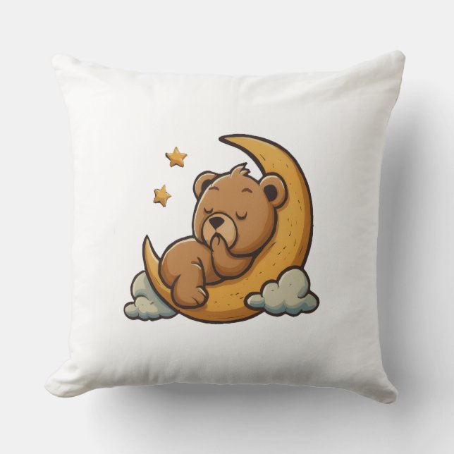 Conjunto de Osito y Almohada Sueños Acogedores (Anverso)