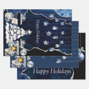 Conjunto de papel de ajuste (3) Fiestas de cantida