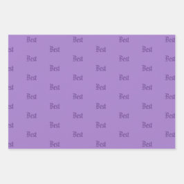 Conjunto de papel de ajuste de nombres personaliza